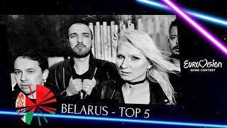 Eurovision 2020 - Belarus - National Selection - TOP 5 at the moment (22.01.2020)