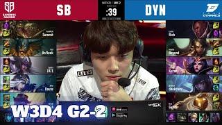 DYN vs SB - Game 2 | Week 3 Day 4 S10 LCK Summer 2020 | Team Dynamics vs Sandbox Gaming G2