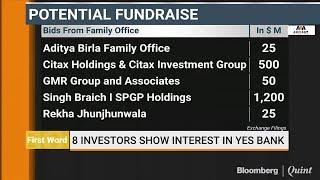 8 Investors Show Interest In Yes Bank