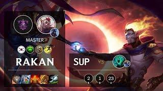 Rakan Support vs Thresh - KR Master Patch 10.9