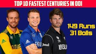 Top 10 Fastest Century in ODI