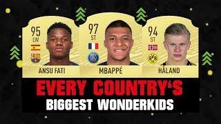 EVERY COUNTRY'S BIGGEST WONDERKIDS! 