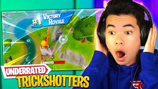 Reacting to the most UNDERRATED TRICKSHOTTERS! (insane)