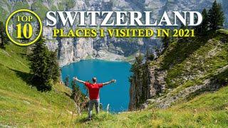 Top 10 Switzerland Places I visited in 2021 – Best Attractions / Highlights [Travel Guide]