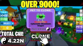 I can clone OVER 9000 THOUSAND of the best *CHAOS-TITAN*DRAGONS IN NINJA LEGENDS! *INSANELY OP!