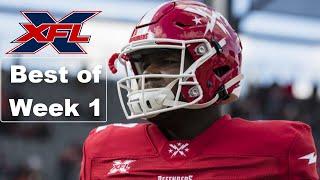 XFL 2020 - Best of Week 1