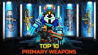 Pixel Gun 3D - TOP 10 Primary Weapons / Best Weapons for Coupons (Part 1)