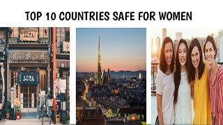 Top 10 safest countries for women||safe countries||low crime rate countries