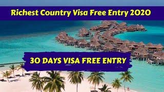 Richest Country Visa Free Entry 2020