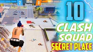 Top 10 Clash Squad Secret Hidden Places In Free Fire | Hidden Place In Free Fire In Clash Squad