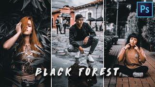 BLACK FOREST Color Grading Effect | Photo Effects | CAMERA RAW FILTER