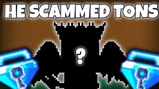 THIS GUY SCAMMED TONS OF DLS WITH THIS WORLD INSANE SCAM SUCCESS | Growtopia