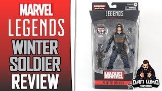 Marvel Legends Winter Soldier Crimson Dynamo BAF Black Widow Wave Review