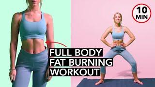 10 Minute Full Body FAT BURNING Workout at Home (NO EQUIPMENT!)