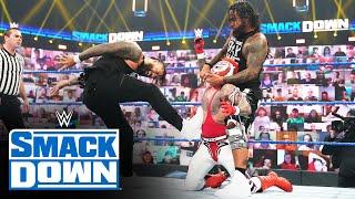 Rey & Dominik Mysterio vs. The Usos – SmackDown Tag Team Title Match: SmackDown, June 4, 2021