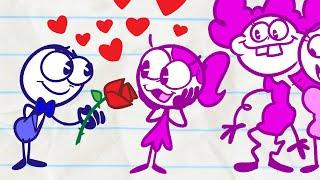 Pencilmate's New Relationship!  | Animated Cartoons Characters | Animated Short Films