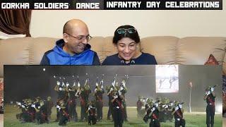 Amazing Dance Performance By Indian Army 14 GORKHA Regimental Soldiers On Infantry Day REACTION !!