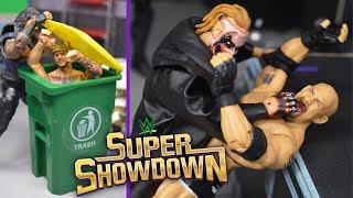 WWE ACTION FIGURE SETUP! SUPER SHOWDOWN 2020!