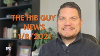 THE H1B GUY NEWS - 1/8/2021 | Top 15 US Metros, Trump’s H1B Legacy, USCIS New H1B Lottery Wage Rule