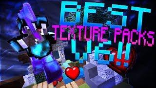 Top 5 BEST Texture Packs for RANKED SKYWARS! [V6] (PvP Packs)