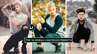 Top 10 mobile Lightroom presets Download Free | Lr tutorial video 2020