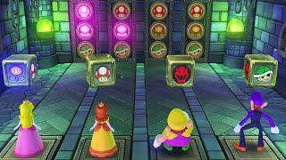 Mario Party 10 - Minigames - Peach vs Daisy vs Waluigi vs Wario (Master Cpu)