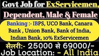 Govt Job For Exservicemen# #Sarkari Noukari# Govt Job#