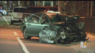 Car Crash In Roslindale Leaves 1 In Critical Condition, 3 Injured