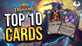 TOP 10 DESCENT OF DRAGONS CARDS | Tempo Storm Hearthstone [Descent of Dragons]