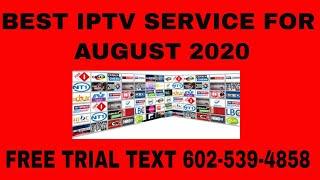 Best IPTV Service August 2020