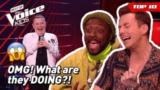You'll NEVER BELIEVE what these COACHES DID on The Voice Kids! 