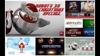 TOP 10 Christmas Logo After Effects Template 