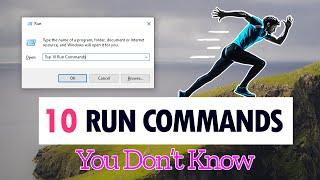 TOP 10 AMAZING Windows 10 Run Commands, Tips and Tricks (That You Probably Don't Know