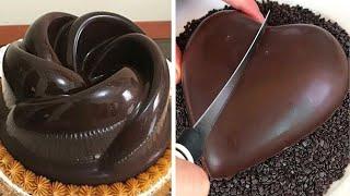 Top 10 Tasty Cakes For Birthday | How To Make Chocolate Fruits Cake | Easy Chocolate Cake Decorating