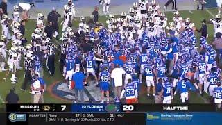 Florida vs Missouri Massive Brawl Breaks Out | 2020 College Football