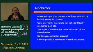 Top 10 Papers – RECOMB/RSG 2016