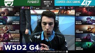 FlyQuest vs CLG | Week 5 Day 2 S10 LCS Spring 2020 | FLY vs CLG W5D2