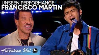 Francisco Martin WOWs With Original Song “Lover” During This Unseen Moment - American Idol 2020