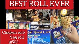 THE BEST ROLL IN DELHI | BEST OF THE BEST | INDIAN STREET FOOD | PARTH MALHOTRA