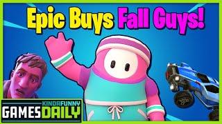 Epic Buys Fall Guys - Kinda Funny Games Daily 03.02.21