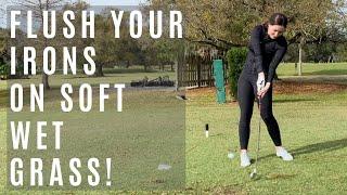 HOW TO FLUSH IRONS ON BERMUDA GRASS-AND OUT OF DIVOTS!