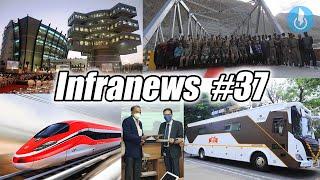 Infranews #37- 6 Million I.T Jobs, Bullet train Big Update, Banglore Yard, Andaman Historic Bridge