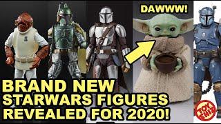 FALL 2020 NEW STARWARS FIGURES: The Mandalorian, Black Series, Vintage and MORE!