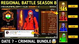 Regional Battle Season 8 | How To Complete Regional Battle Event Free Fire | Free Fire New Event