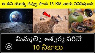 Top 10 Unknown Facts In Telugu | Interesting And Amazing Facts In Telugu | Part 26