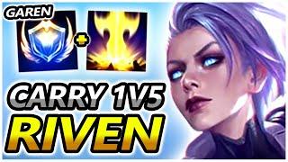 Learn to DOMINATE 1v5 with RIVEN | Challenger Riven - League of Legends