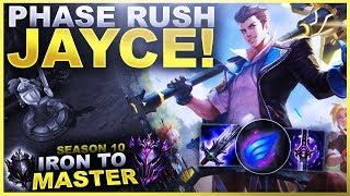 PHASE RUSH JAYCE IS HERE! - Iron to Master S10 | League of Legends