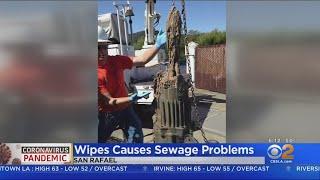 'Flushable' Wipes Causing Sewer Problems