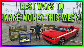 GTA 5 - BEST WAYS TO MAKE MONEY THIS WEEK!!! MONEY MAKING RATING 5/10!!