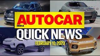 Auto Expo 2020 Highlights - All the best cars & bikes | Quick News | Autocar India